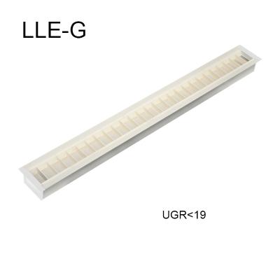 China Modern Mall Linear Office Home Shopping Living Room Villa Grill Long LED Strip Embedded Strip Anti-Glare Without Head Light for sale