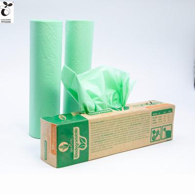 China 100% Compostable NO 30 40 PLASTIC 45 Gallon Bag Liner Trash Can Bags Big Biodegradable Garbage Bag Jumbo 240L Extra Thick 0.71 mils Organic Waste Bags for sale