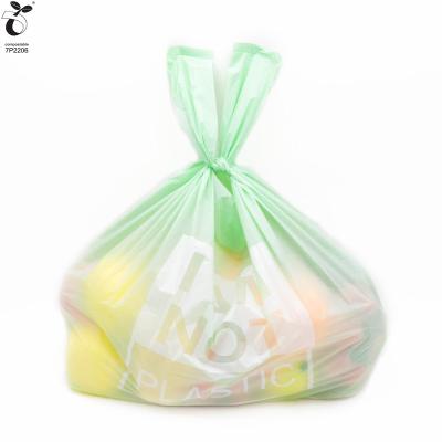 China Avani 2020 100% ECO Eco Friendly Shopping Plastic Bag Amazon Cassava Bag Eco Friendly Bio Carry Bag I'm Not Plastic Sustainable Packaging for sale