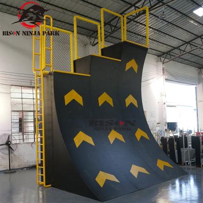 China Adventure American Ninja Warrior Indoor Warped Obstacles Exploring Wall For Sale for sale