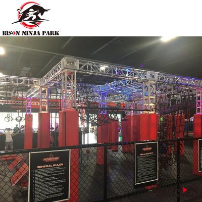 China American metal ninja warrior trampoline equipment for sale for sale