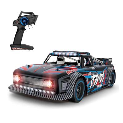 China Follow Me WLtoys 104072 RTR 1/10 2.4G 4WD 60km/h RC Car Drift On-Road Metal Chassis LED Brushless Light Vehicles Model Off-Road Climbing for sale