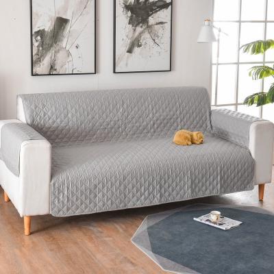 China Modern Polyester Slipcover 1 2 3 Seat 3 Layers Pet Sofa Cover Sofa Cover Sofa Protector Dog Recliner Stitched for sale