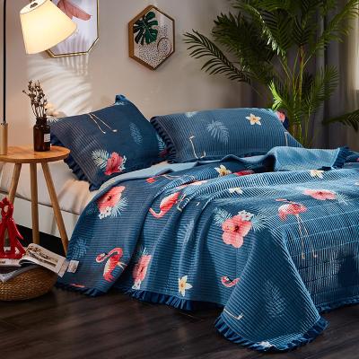 China New Design Pattern Comforter Bedding Bedspread Minky Velvet Anti-static Bedspread Bed Cover High Quality Comforter Bedding Bed Cover for sale