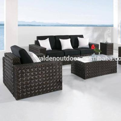 China Modern Rattan Furniture Outdoor Rattan Sofa For Sale (DH-N9024) for sale