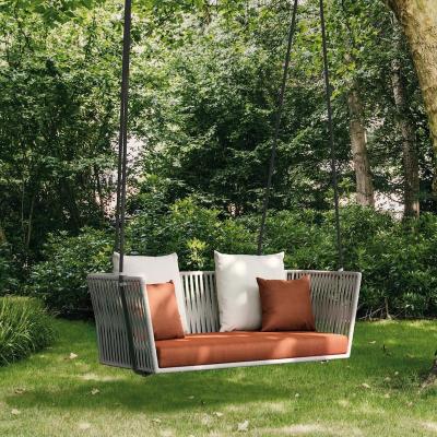 China Manufacturer Direct Sale Minimalist Patio Pendant Sofa Garden Outdoor Swing Furniture Sets For Adults Hanging Chair for sale