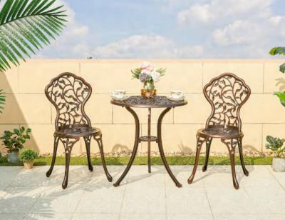 China Latest Design Contemporary Aluminum Chair Garden Garden Chair Outdoor Dining Set Patio Furniture for sale