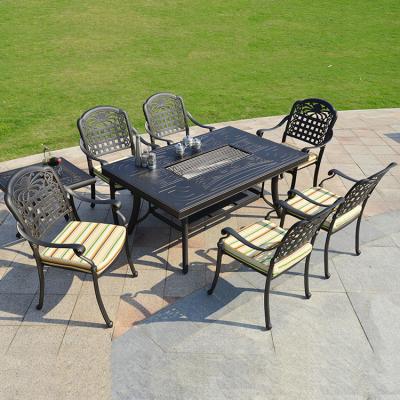 China Traditional outdoor table and chair set for sale