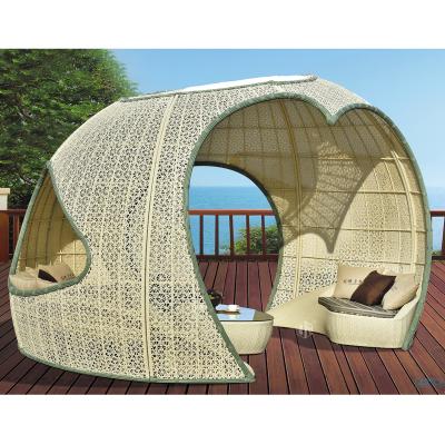 China Outdoor Morden Screen Garden Sun Gazebo With Sofa Set for sale