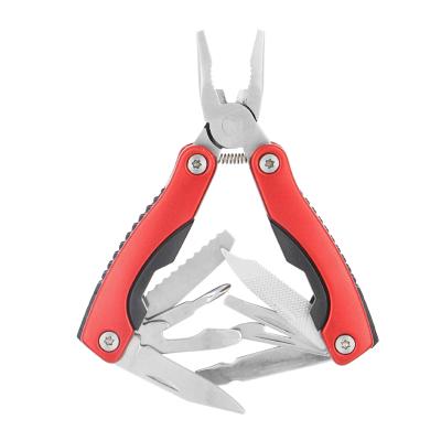 China MULTI FUNCTIONAL Stainless Steel Pliers Screwdriver Knife Combination Folding Tool For Electricians Household Wire Stipper Cutter for sale