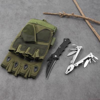 China Portable Custom Foldable Pinzas Pelacables Wire Wrapping Tools With Gloves Pocket Knife Folding Knife Craft Tools Multi Instrument Set for sale