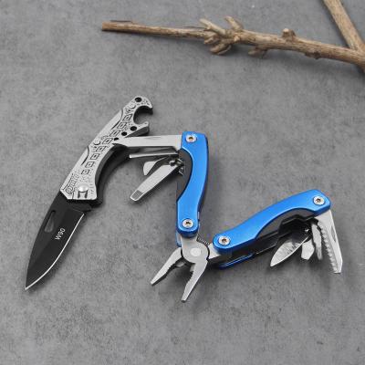 China Messer MULTI FUNCTIONAL Popular Duty Folding Tactical Hunting Tools Long Sniff Pliers Portable Multi Tool Pocket Combo Set for sale