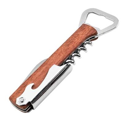 China Sustainable Multi-function Seahorse Knife Wine Knife Bottle Opener Stainless Steel Bar Wine Bottle Opener for sale