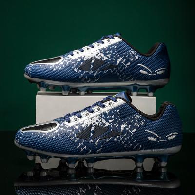 China New Design Rubber Soccer Shoes Adult Outdoor Training Soccer Boots Non-slip Soccer Cleats for sale