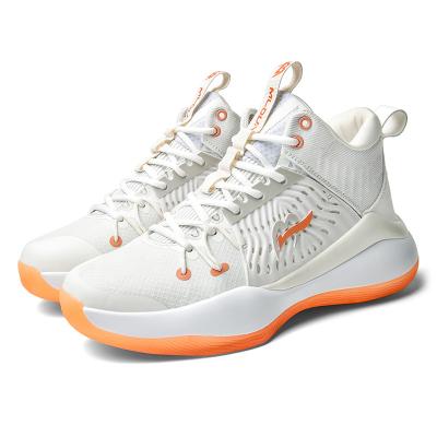 China Factory Price PU Sports Sole Shoes Cushioning Slippery Basketball Shoes Men Anti Slippery Basketball Shoes Fashion Shoes for sale