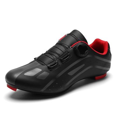 China New Style Triathlon Road Bike Shoes Boots OEM Rubber Cleats Cycle Shoes Boodun Lock Cycling Shoes for sale