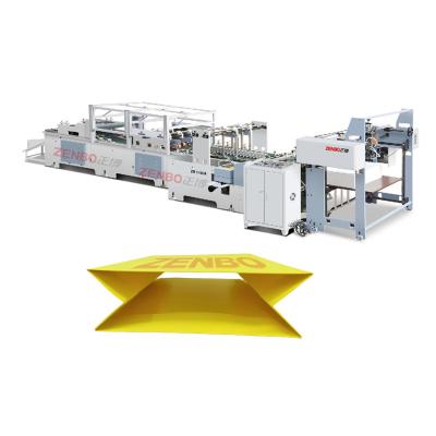 China Hotels Sheet Fed Paper Bag Making Machine ZB1100A; Sheet Feed Bag Tube Forming Machine for sale