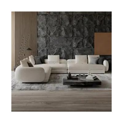 China Other Hot sale Italian corner sofa set furniture luxury sofa set living room new design saint germian minimalist branded sofas for sale