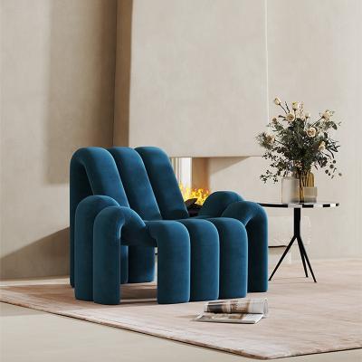 China Adjustable (other) Modern Lazy designer italian minimalist Living room sofa Spider Creative velvet high quality lounge chair  furniture chair for sale