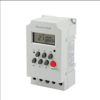 China KG316T-II 220V 25A Din Rail LCD Digital Programmable Electronic Timer Switch Digital Timer Controller for sale