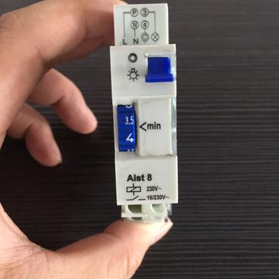 China ALST8 Transparent Mechanical Timer Switch 7 Minutes16A Din Rail Staircase Time Switch for sale