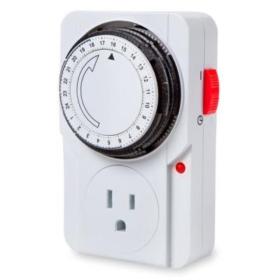 China TU-22A Timer Socket Plug 3 Prong Outlet Indoor 24 Hours Heavy Duty Appliance Timer for Household Appliances for sale