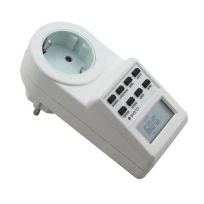 China Programmable Timer Switch Socket with Clock Summer Time Random Function new arrival Plug-in for sale