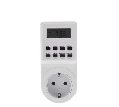 China 15A 230V European programmable digital timer switch for sale