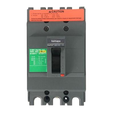 China Mould Case Circuit Breaker Kampa  15a ezc three phase 25ka mccb best selling for sale