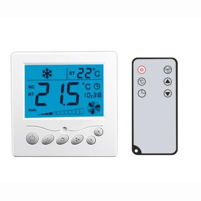 China AC110V remote control room thermostat, cooling and heating thermostat for Air conditioning for sale