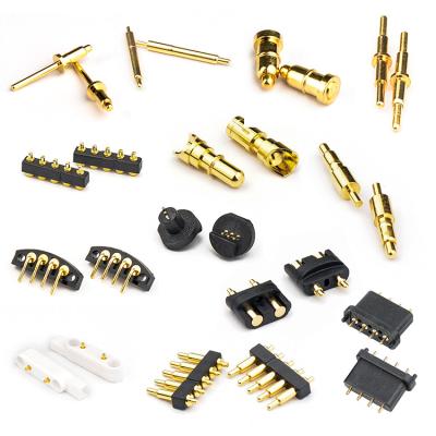 China Communication Connectors Pogo Male Pin Connector Pogopin Battery Contact SMD Needle Spring 2 PCB Pogo Pin 0.5 3 4 5 6 7 8 9 10 12 14 15 16 18 20 for sale