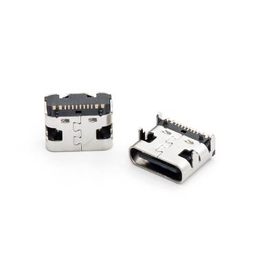 China audio & PCB USB Connector Supplier 16 Pin Micro Usb Female Connector Waterproof Type-c Video Waterproof for sale