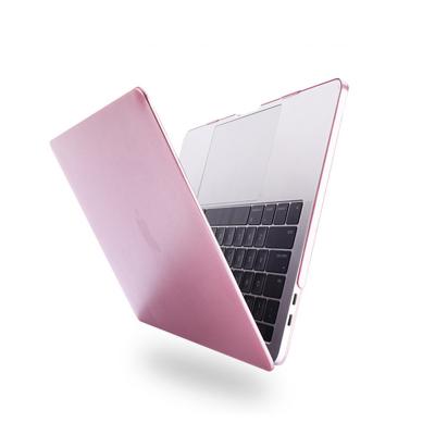 China Case macbook a1466 Business Office Executive Rose Gold Metal Laptop Hard Cover for MacBook 13