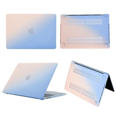 China Wholesale Rainbow Color Laptop Case Candy Box Macbook Protective Plastic Case For Macbook Pro Air 13