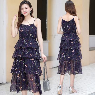 China Amazon Spring Summer Ladies Solid Color Sleeveless Long Maxi Casual Dresses For Women Anti-Static Pocket for sale