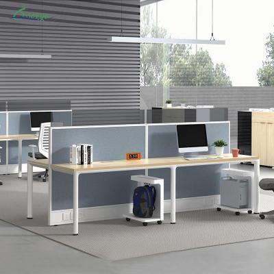 China Customizable Frame Height and Width Silver Screen Partition Work Position for Collaborative Work Environment for sale