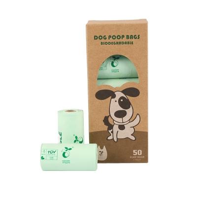 China Good Quality Viable Animal Dog Pet Waste Small Plastic Friendly Biodegradable Poop Bags for sale