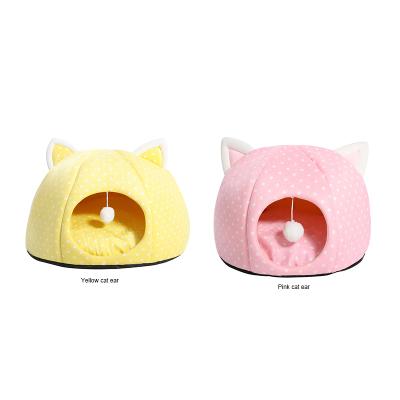 China Wholesale Luxury Super Soft Stocked Cat Dog Pet Plush House Indoor Windproof Breathable for sale