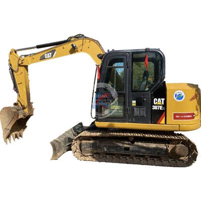 China Machinery Repair Shops used construction equipment Backhoe with blade  hydraulic crawler small machine  CAT 6/7/8 ton latest model on sale Cat307E2 for sale