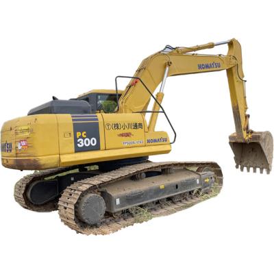 China Second-hand construction Machinery large  Machine crawler Digger KomatsuPC300-7 used Excavator 1 -1.5  mÂ³ for sale