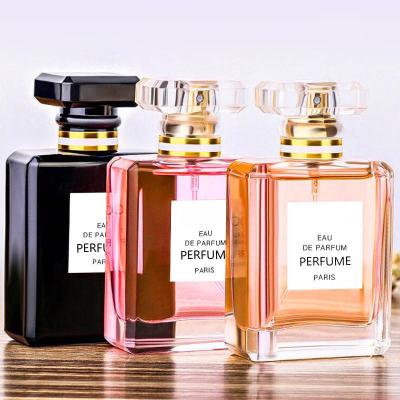 China Vintage Cosmetic Luxury Clear Refill Free Sample 50Ml Empty Perfume Pump Sprayer Bottle Glass Bottle for sale