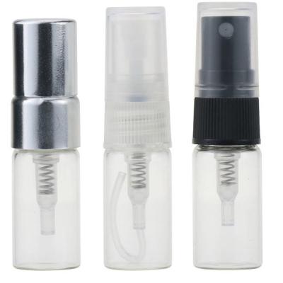 China Clear Empty Mini Atomizer Perfume Spray Bottle, 10ml Perfume Bottle Perfume Tester 2ml 5ml Personal Care Wholesale 1.5ml 2ml 3ml Sample for sale