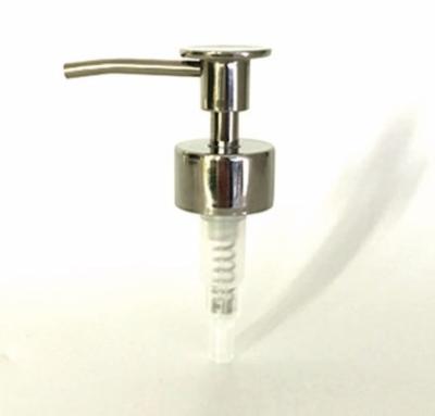 China Non Spill 28/400 Metal Lotion Dispenser Pump For Soap Bottle for sale