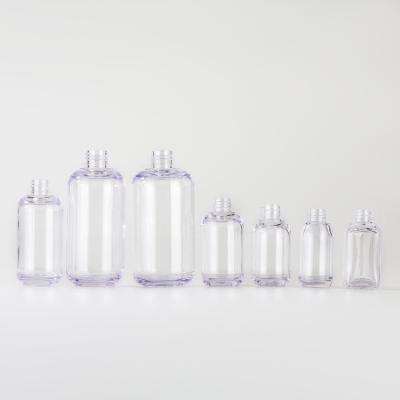 China 10ml 30ml 50ml 100ml 200ml Disinfectant Spray Bottle Fine Mist Cosmetic Travel Round Mini Pet Plastic Spray Bottle for sale