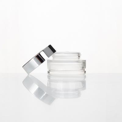 China 80Ml 100Ml Metal Cosmetic Aluminum Jar With Clear PVC Window Lid For Cosmetic Ointment And Lotion for sale