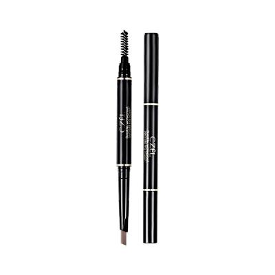 China Waterproof And Sweatproof Natural Three-dimensional Long-lasting Non-halo Automatic Eyebrow Pencil Double Head Non-fading Eyebrow for sale