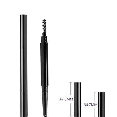 China Custom Vegan Waterproof Long Wear Waterproof Logo Black Logo Eyebrow Pencil Matte Packaging for sale