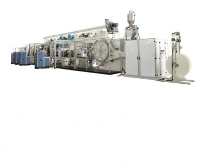 China Semi-automatic Pulp Mold Baby Diaper Production Line CE Certificate for sale