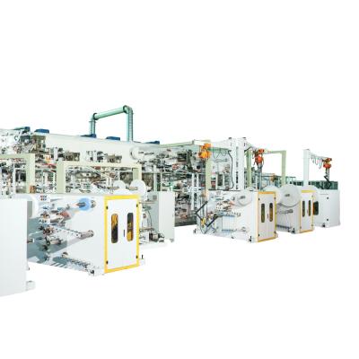 China China Factory Full Servo Full Automatic Semi Servo High Speed ​​Sanitary Napkin Lady Pad Making Machine for sale