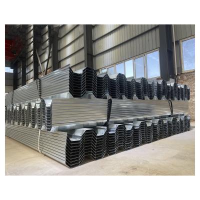 China Professional Greenhouse Manufacturer Driveway Greenhouse Parts Hot Dip Rainwater Drainage Galvanized Steel Gutter for sale